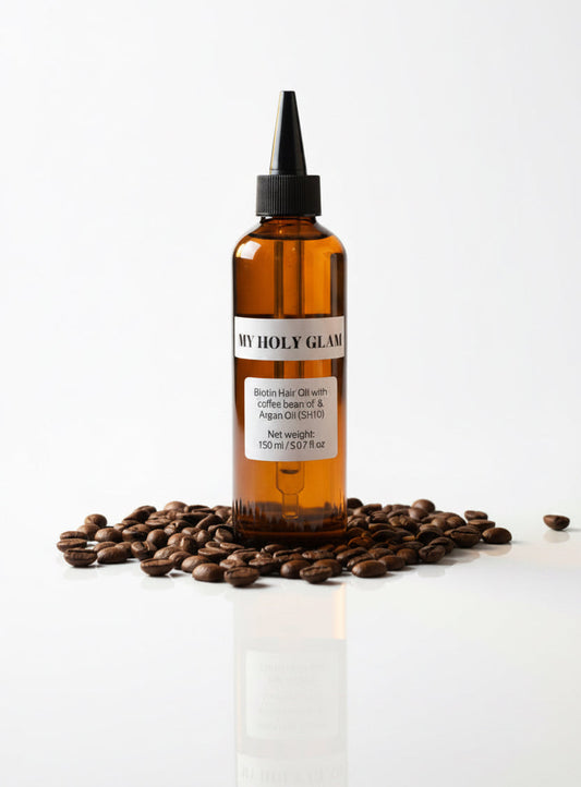 Biotin Hair Oil with Coffee Bean & Argan Oil